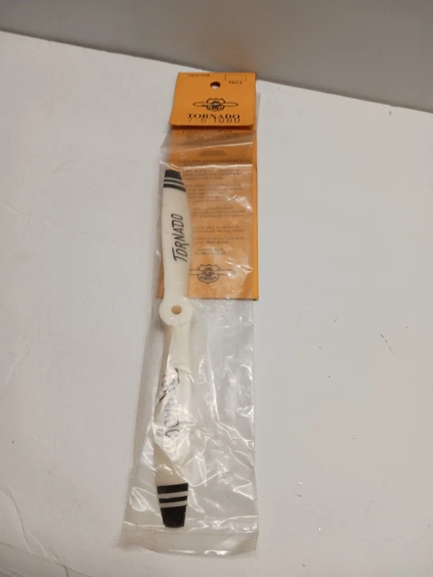 Vintage Tornado Grish RC Airplane Nylon Propeller white size 7-6 #1080 NOS Vintage Tornado Grish RC Airplane Nylon Propeller white size 7-6 #1080 NOS