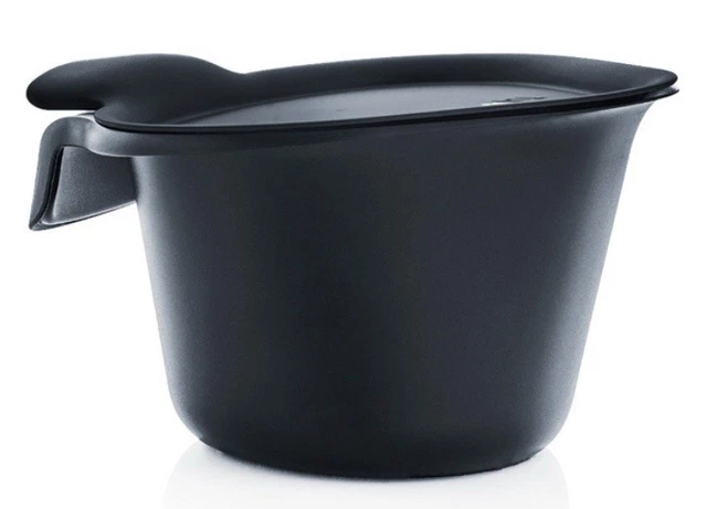 Tupperware Adretto Abfallbehälter Bio Biomüll D188 Schwarz 2,5L