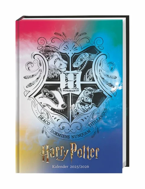 Harry Potter Familienplaner 2025-2026 - 16 Monate Wandkalender Mit Stickern