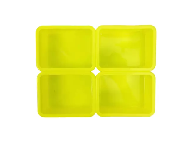 Rectangle Mould 4 Cell - Silicone Moulds For Soap Making