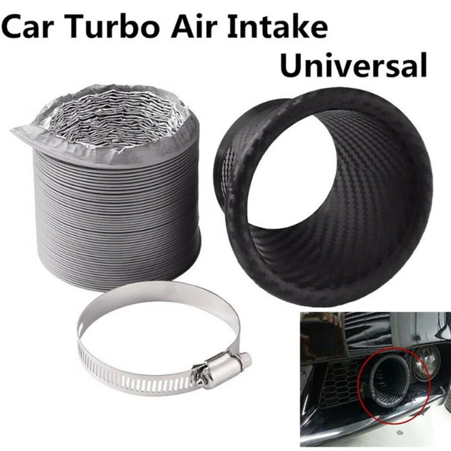 Auto Anteriori Paraurti Turbo Aria Fredda Aspirazione Tubo Turbina Imbuto Kit