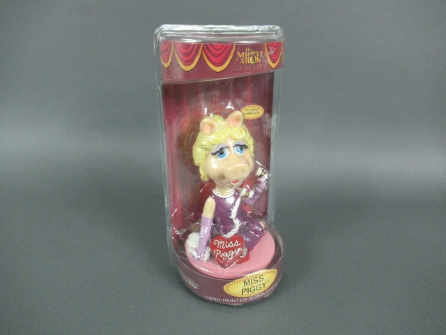 The Muppet Show 25 Years--MISS PIGGY BOBBLEHEAD DOLL Never Opened.
