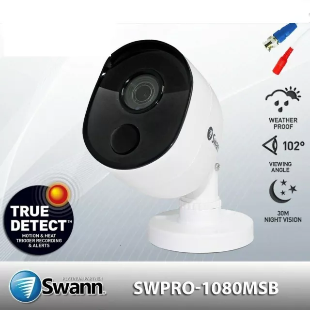 Swann PRO-1080MSB 1080P Thermal Sensor Outdoor Camera Only - SWPRO-1080MSB