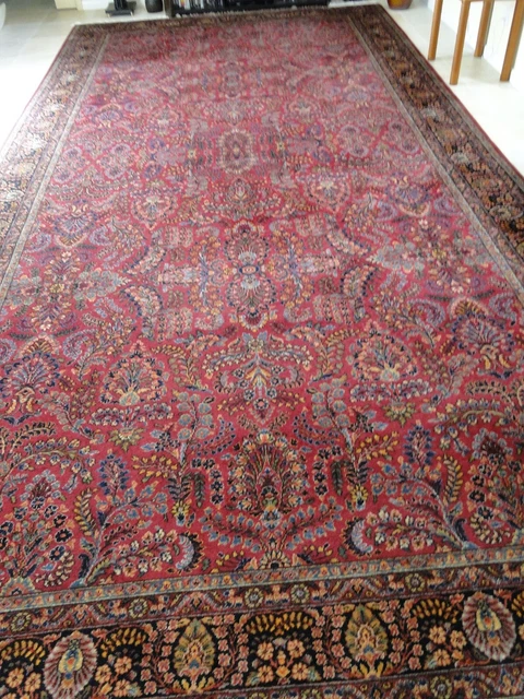Magnificent Karastan Sarouk Pattern Wool Carpet, 1948, 10'x25', Local Pick-up