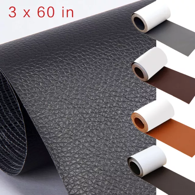 Leather Repair Tape Sticker Self-Adhesive Patch Couch Car Seats Furniture  Sofa