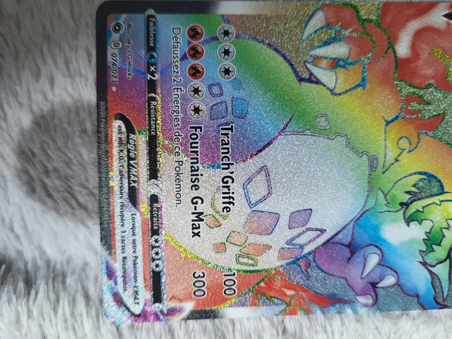 CARTE POKEMON - Dracaufeu VMAX Arc-en-Ciel FA 074/073 - La Voie du