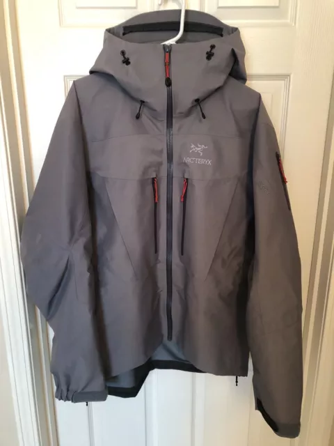 ARC'TERYX ALPHA SV Mens Large Gore-Tex Pro Jacket Grey *NWOT* $595.00 ...