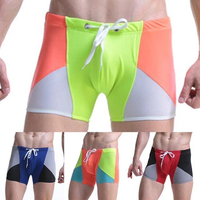Atmungsaktiv Herren Shorts Badehose Boxer Slips Kordelzug Heißer Verkauf