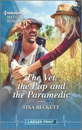The Vet, the Pup and the Paramedic by Tina Beckett: Used