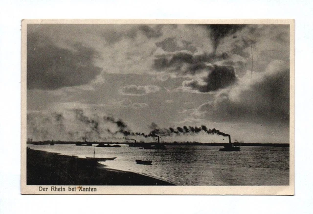 Ak Il Rhine Bei Xanten