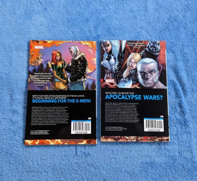 EXTRAORDINARY X-MEN 2 Graphic Novels #1-2 X-Haven Apocalypse Wars Marvel 3
