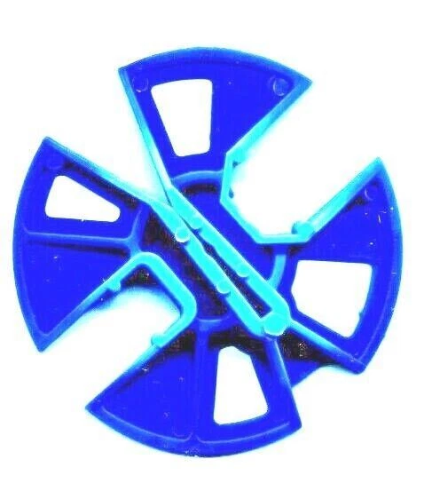 ACS Universal Cavity Wall Tie INSULATION RETAINING CLIPS Discs 75mm Blue Plastic