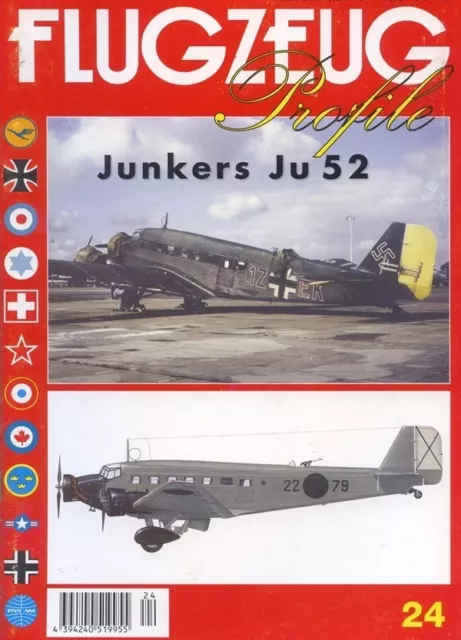 FLUGZEUG Profile Nr. 24 Junkers Ju 52