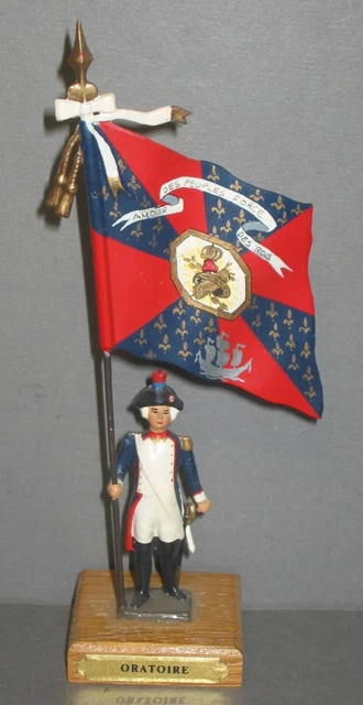⚜️ Plomb CBG-MIGNOT Porte-drapeau District De Paris Bataillon Oratoire Z4 - Occasion
