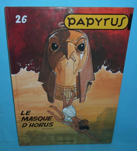 Bd Papyrus Tome 26 Le Masque D'horus  E O 2003