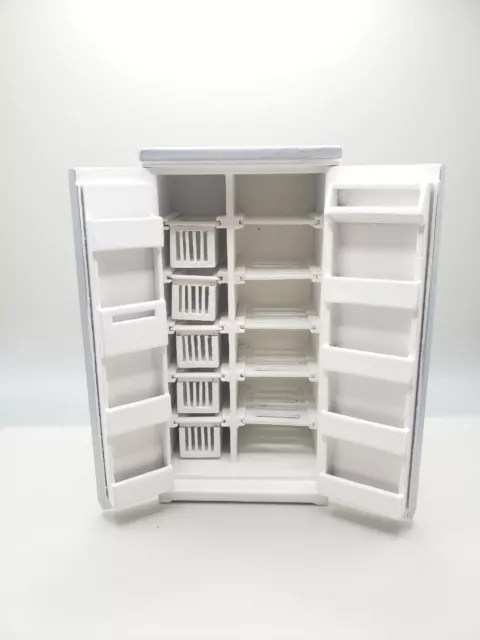 The Dolls House Imporium White Two Door Larder Style Fridge Freezer 3496