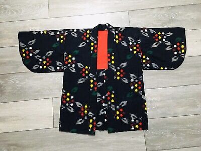 Japanese Antique Vintage Kimono Top Meisen Haori