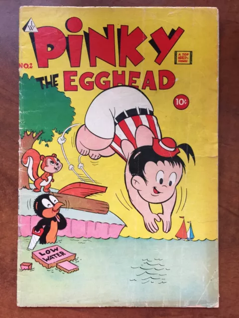 Pinky The Egghead #2 I.W. Enterprises 1963 GD+