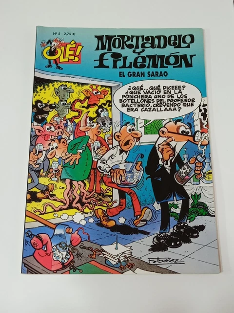 MORTADELO Y FILEMON-EL Gran Sarao-Francisco Ibanez-N.5-Del 1999 ...