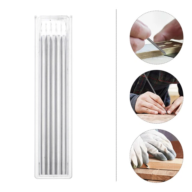 Carpenter Pencil Replacement Refill 6 stücke Tischler Bleistift-Nachfüllung