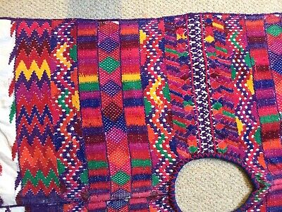 Guatemalan Vintage Hand-woven Huipil Blouse 3