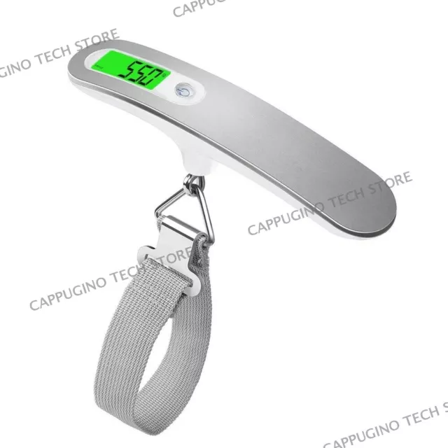 Portable Electronic Digital Luggage Scales Travel 50 KG Measures Weight Weighing 2