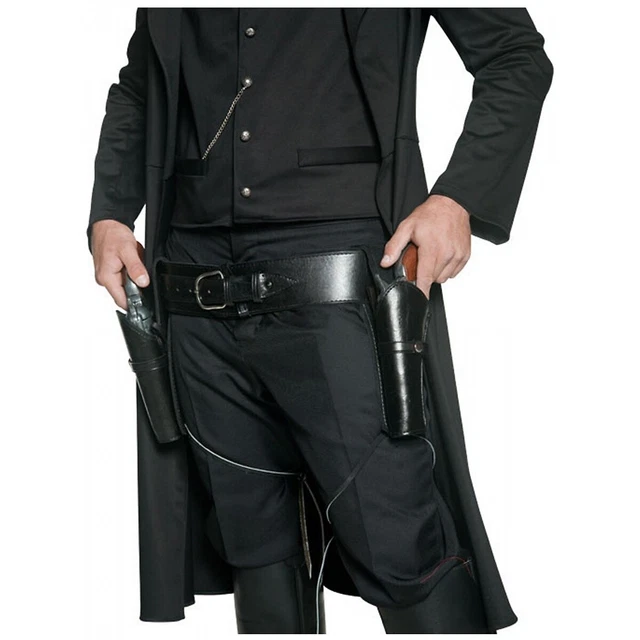 Cowboy Holsters and Belt Adult Western Costume Halloween Fancy Dress