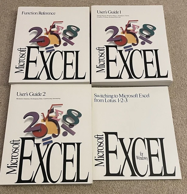 Microsoft Excel User Guide & Function Reference V4.0