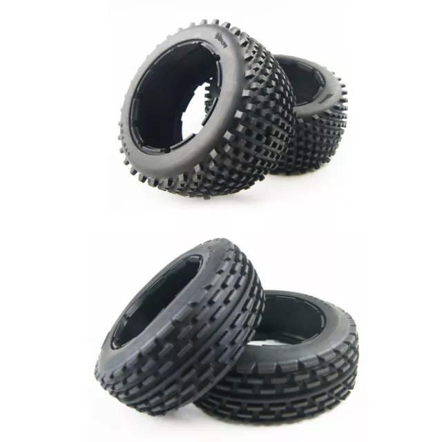 Front Rear Dirt Buster Block Tires for HPI RofunBaja 5B SS RV Baja 170 x 60 80mm