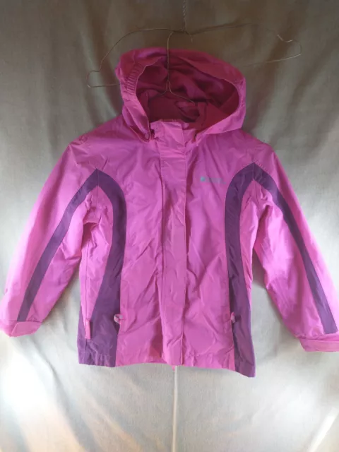 Mountain Warehouse Girl's Age 7 / 8 Years Pink Anorak Nylon Jacket