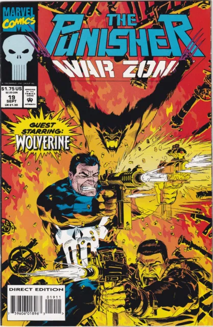 The Punisher: War Zone #19, Vol. 1 (1992-1995) Marvel Comics, High Grade