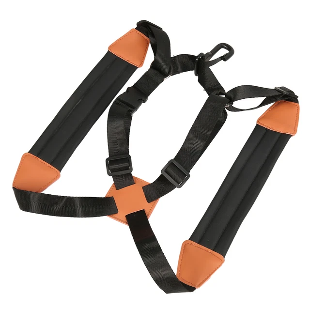 (S)Adjustable Saxophone Harness Strap Thicken Relieve Neck Pressure Metal
