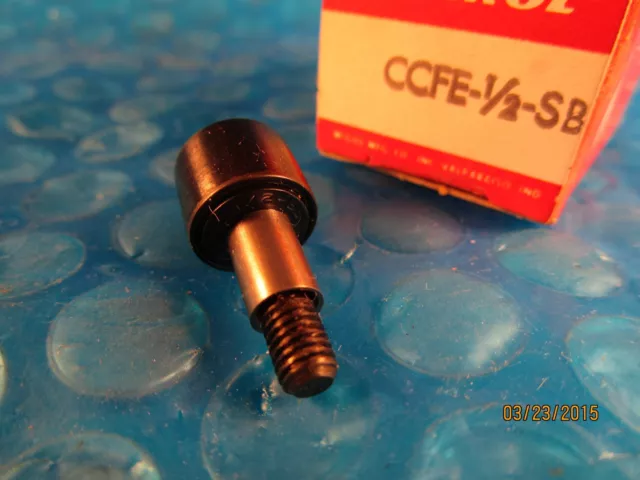 McGill CCFE 1/2 SB, CCFE1/2-SB,Cam Follower Bearing, slotted stud end