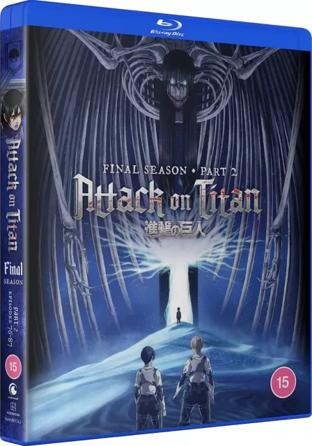 Attack on Titan: Final Season - Part 2 (Blu-ray) **NEW**