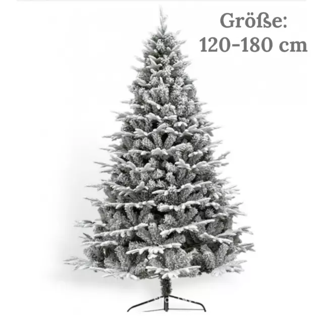 Künstlicher Weihnachtsbaum Christbaum Kunstbaum Tannenbaum Deko 120 - 180 cm