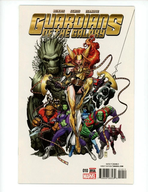 Guardians of the Galaxy #10 2016 VF- 4th Series Arthur Adams Marvel Comic Book