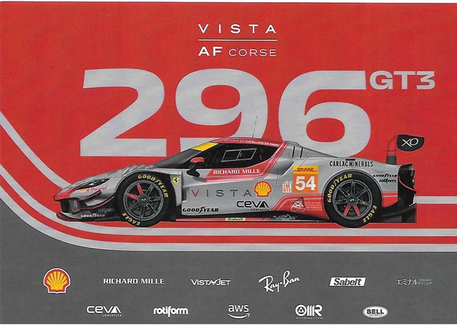 Ferrari remporte les 24 Heures du Mans 2025 grâce à Kubica et AF Corse