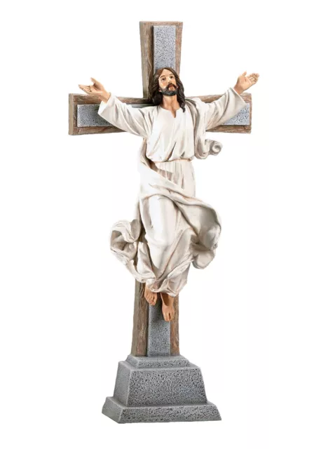 Joseph's Studio by Roman - Collection, 14" H Risen Christ Crucifix FIgurine