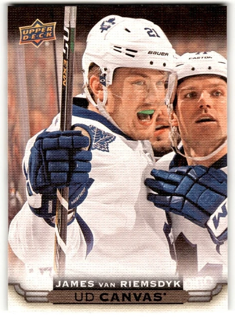 2015-16 Upper Deck UD Canvas James van Riemsdyk Toronto Maple Leafs #C81