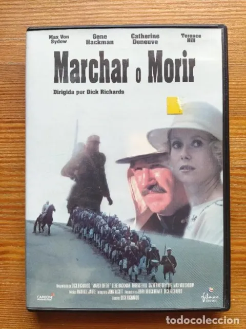 Dvd Marchar O Morir - Max Von Sydow, Gene Hackman (R4)