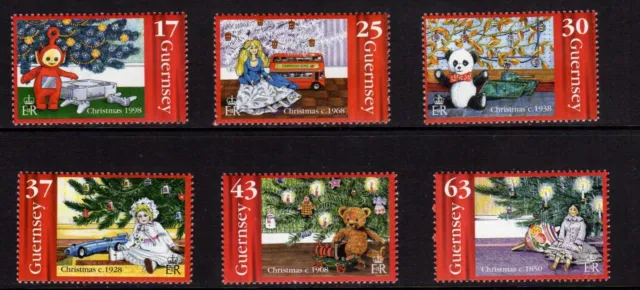 Guernsey SG 810/15 Christmas 1998 MNH combined postage offered