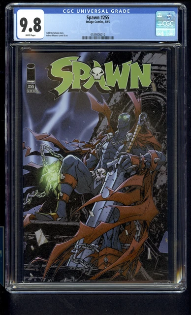Spawn 255 CGC 9.8 Todd McFarlane LOW PRINT RUN RARE 2015 WP VIOLATOR MOVIE