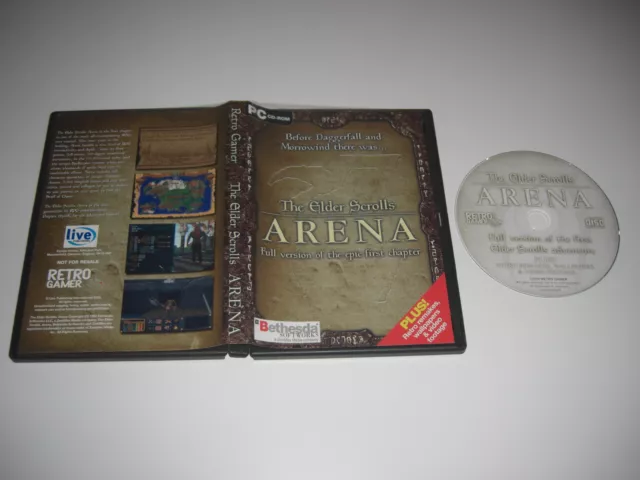 The Elder Scrolls 1 ARENA Pc Predecessor to Daggerfall Morrowind Oblivion Skyrim