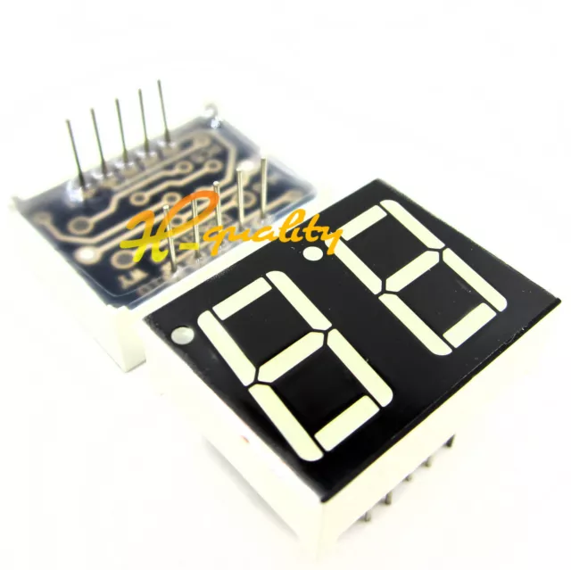 10PCS 0.56 inch 2 digit Red Led display 7 segment Common cathode