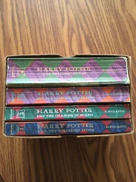 Harry Potter The First Four Thrilling Adventures At Hogwarts set paperback