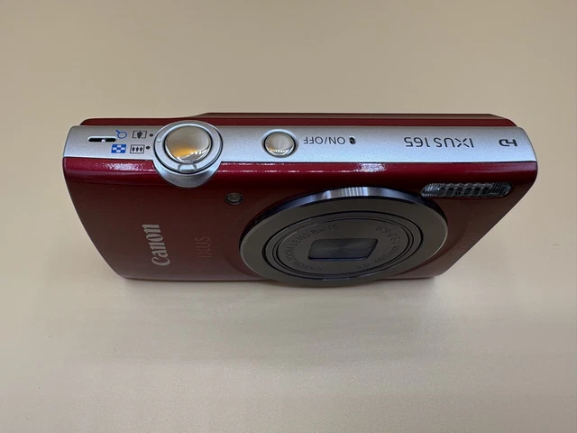 CANON IXUS 165/IXY 160/ELPH 160 20MP Compact Digital Camera Red