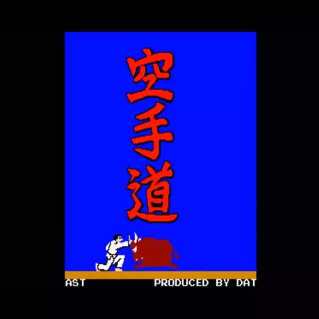 Gebraucht Karate Dou PCB Px Platte Deko Technos Japan 1984 Action Arcade Spiel