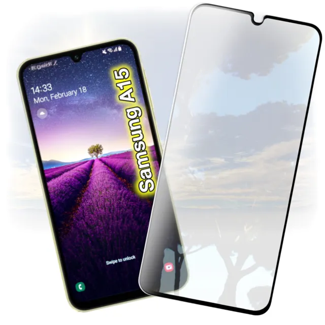 Für Samsung Galaxy A15 Panzerfolie Displayschutz 9H Glas Schutzglas Schutz Folie