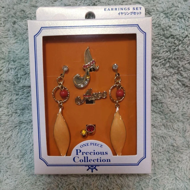 Usj One Piece Ace Earrings Set