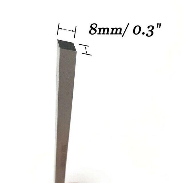 Utensile quadrato HSS grado professionale acciaio per fresatura e punzonatura di